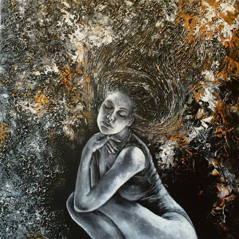 770x770 Saatchi Art Wuthering Heights Painting By Ilona Hendriks - Wuthering Heights Painting