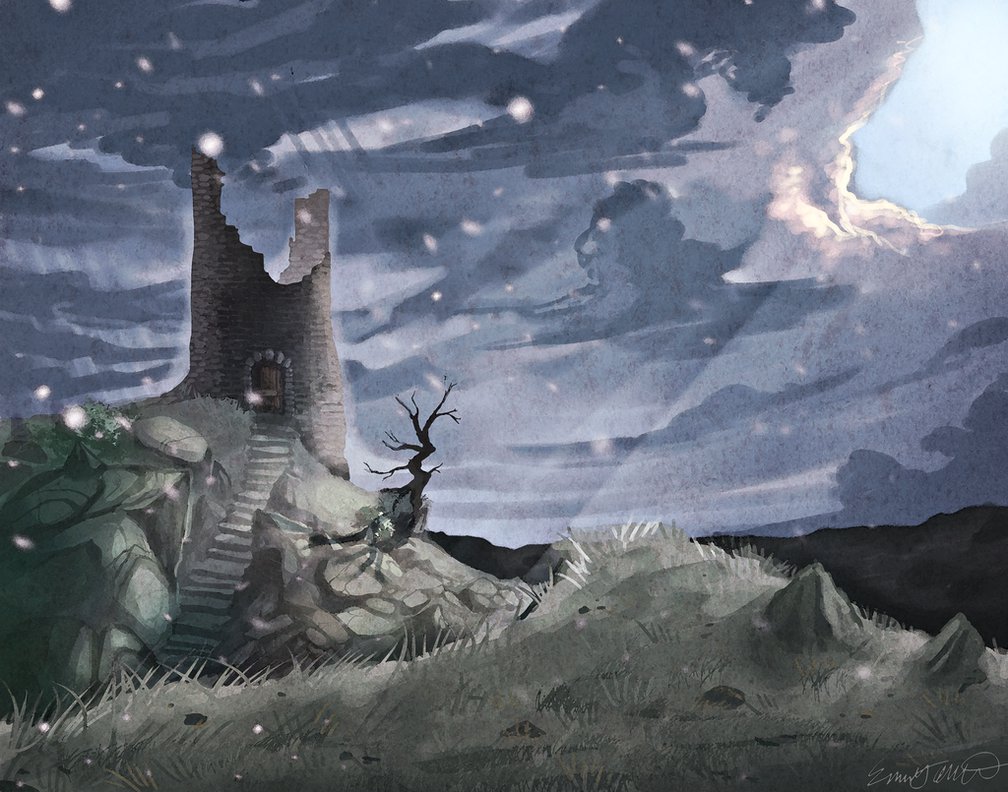 1008x792 Wuthering Heights Painting By Liimesquares - Wuthering Heights Painting