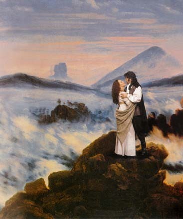 367x440 Wuthering Heights Images The Lovers Wallpaper And Background - Wuthering Heights Painting