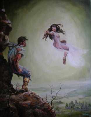 312x400 Wuthering Heights .my Cathy!! By Leon Goodman (Now Sold 21311) - Wuthering Heights Painting