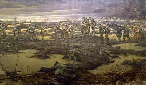 482x283 Harvest Of Battle World War I Paintings Ww1 Art - Ww1 Painting