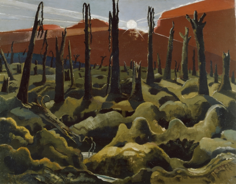 769x600 Paul Nash, Artist Of Powerful First World War Paintings Tyne - Ww1 Painting