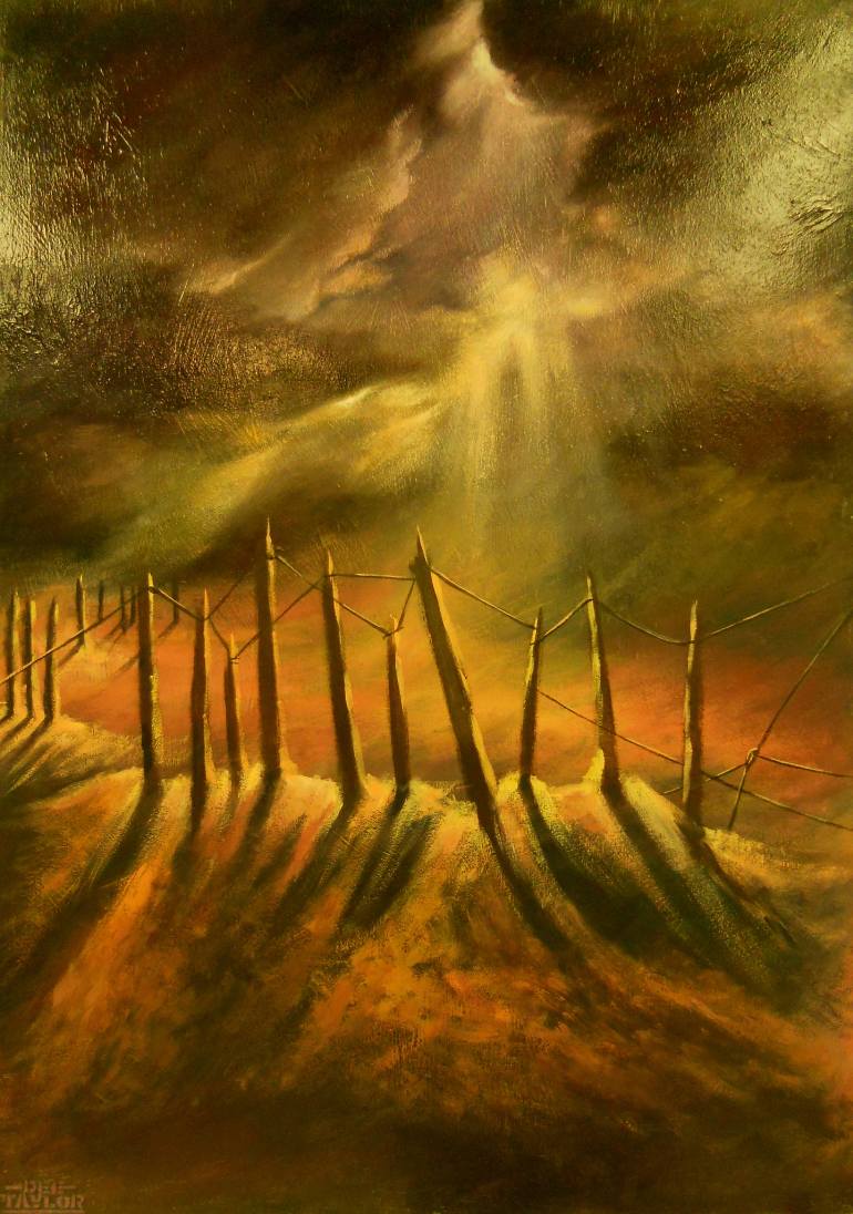 770x1096 Saatchi Art Cable Talk. (Ww1.) Painting By Dee Taylor - Ww1 Painting