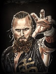 225x300 Wwe Wrestling Paintings Fine Art America - Wwe Painting Games
