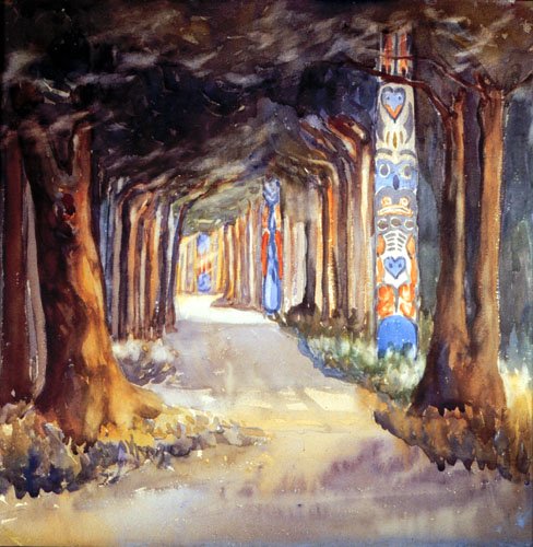 488x500 Emily Carr - Www Painting
