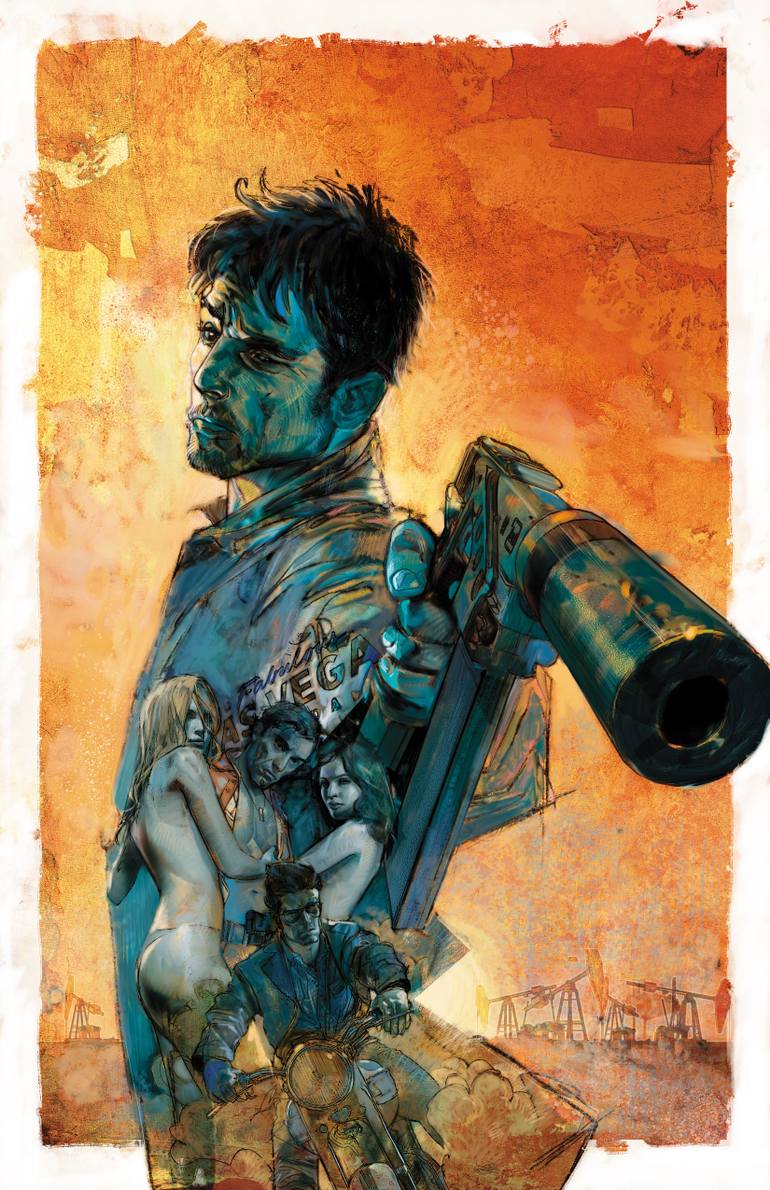 770x1190 Saatchi Art Wyatt Earp New Media By Radical Studios - Wyatt Earp Painting