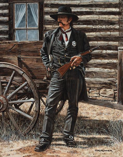 472x600 Wyatt Earp - Wyatt Earp Painting