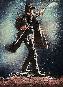 218x300 Wyatt Earp Art Fine Art America - Wyatt Earp Painting