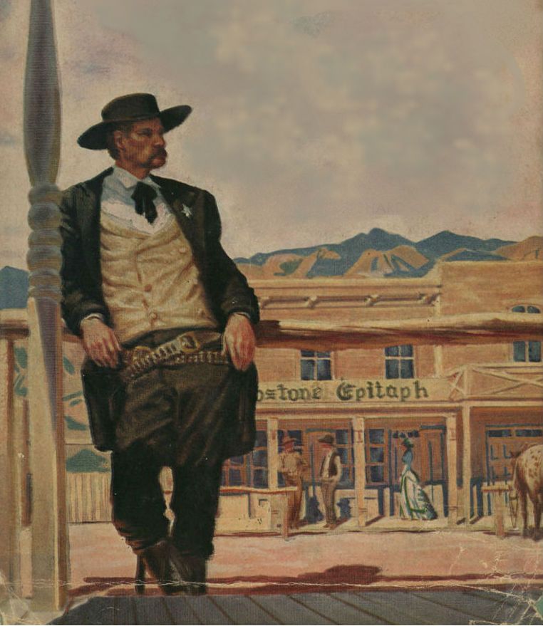 762x879 Cover Art - Wyatt Earp Painting