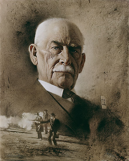 440x550 Don Crowley - Wyatt Earp Painting