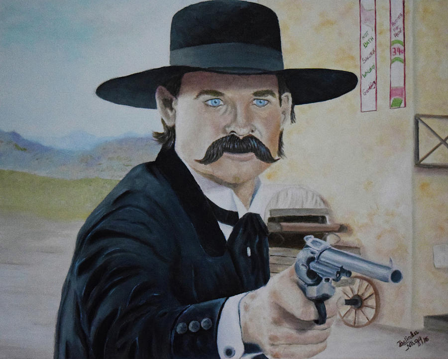 900x720 Wyatt Earp - Wyatt Painting