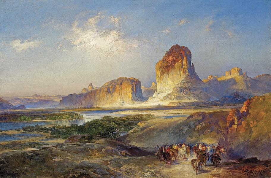 913x600 First Sketch Made In The West - Wyoming Painting