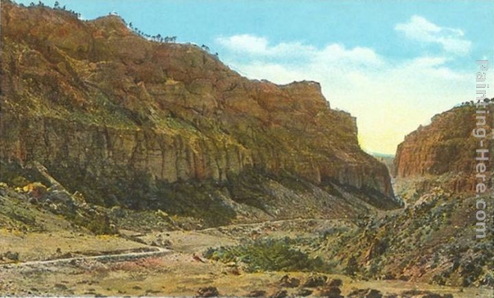 720x435 Norman Parkinson Ten Sleep Canyon, Wyoming Painting Anysize 50 - Wyoming Painting