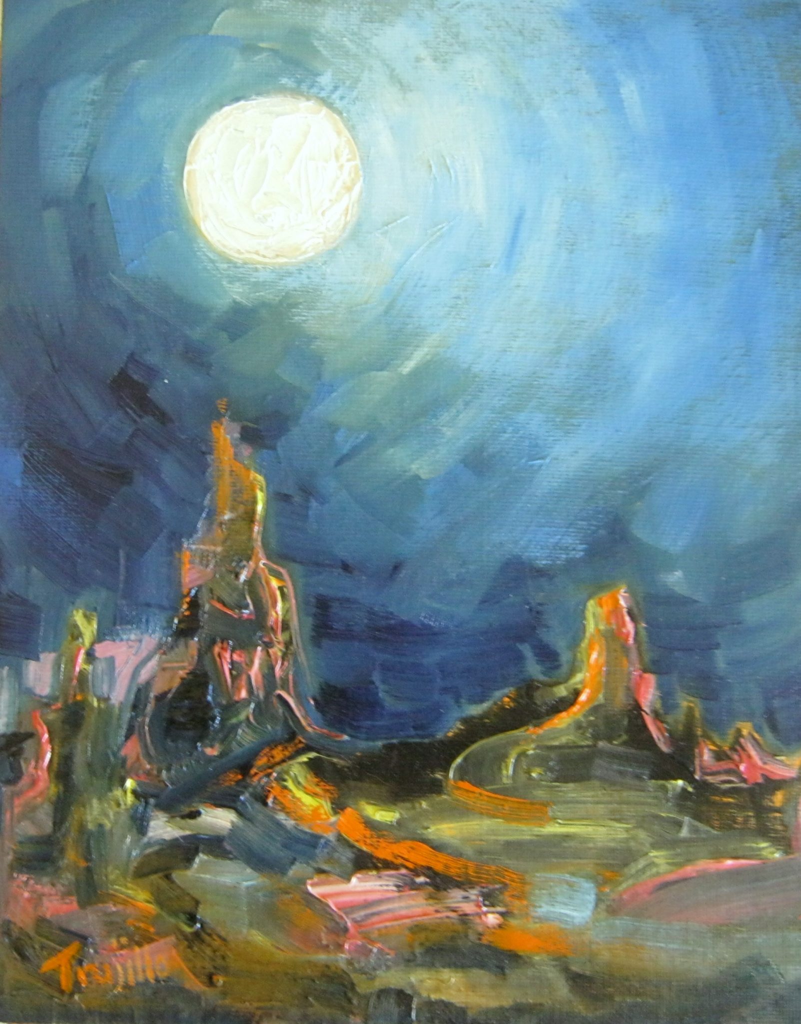 1603x2048 Silvia Trujillo Artist And Art Instructor, Ashland, Oregon - Wyoming Painting