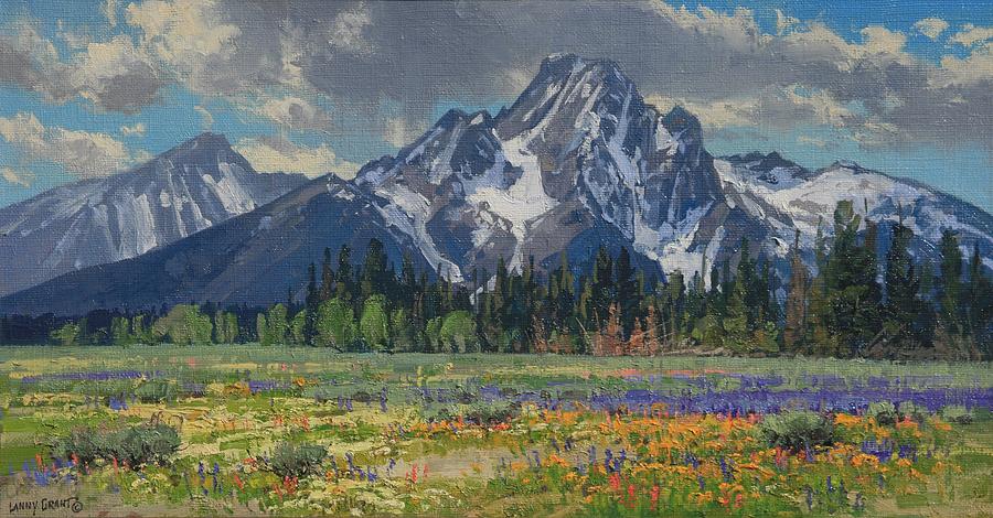900x470 Spring In Wyoming Painting By Lanny Grant - Wyoming Painting