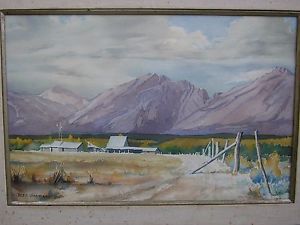 300x225 Black Tail Ranch Wyoming Painting Art American West Western - Wyoming Painting