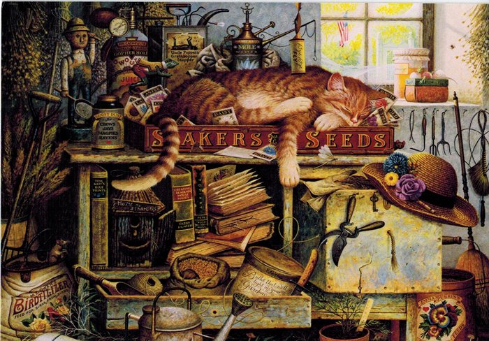 700x488 The Whimsical Art Of Charles Wysocki - Wysocki Painting