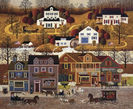 469x384 Art Country Canada Charles Wysocki World's Largest And Most - Wysocki Painting