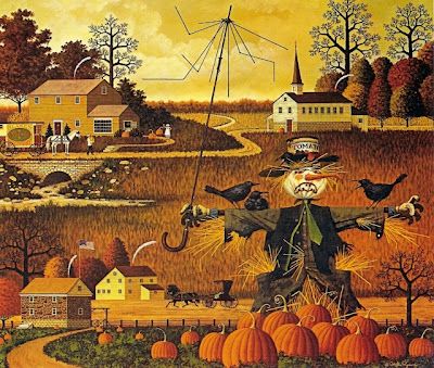 400x339 Best Charles Wysocki Images On Naive Art, Vintage - Wysocki Painting