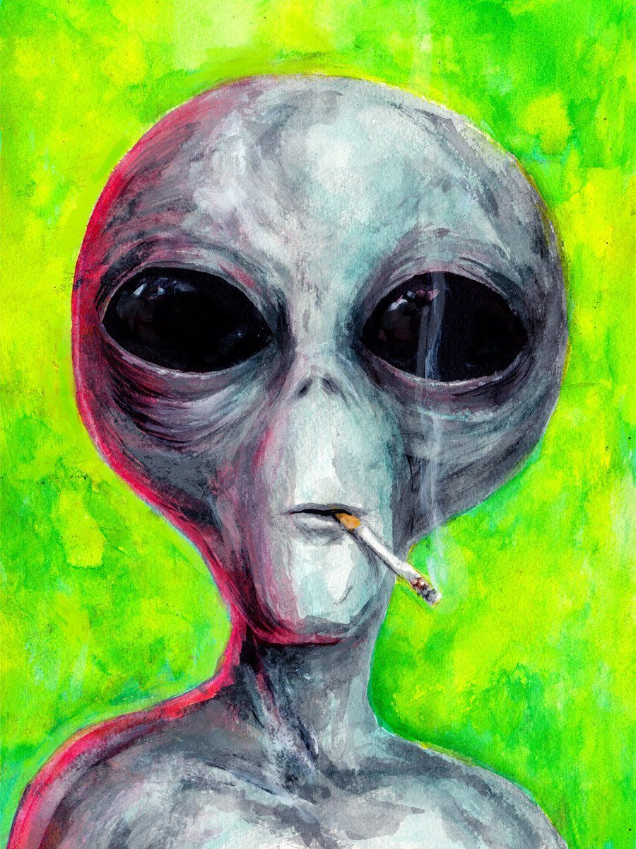 900x1200 The X Files - X Files Painting