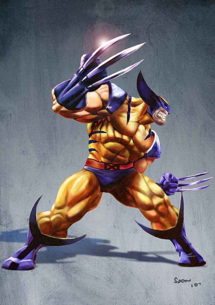 752x1063 X Men - X Men Painting