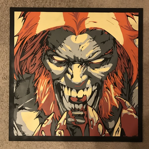600x600 X Men Sabertooth Art By Adrock - X Men Painting