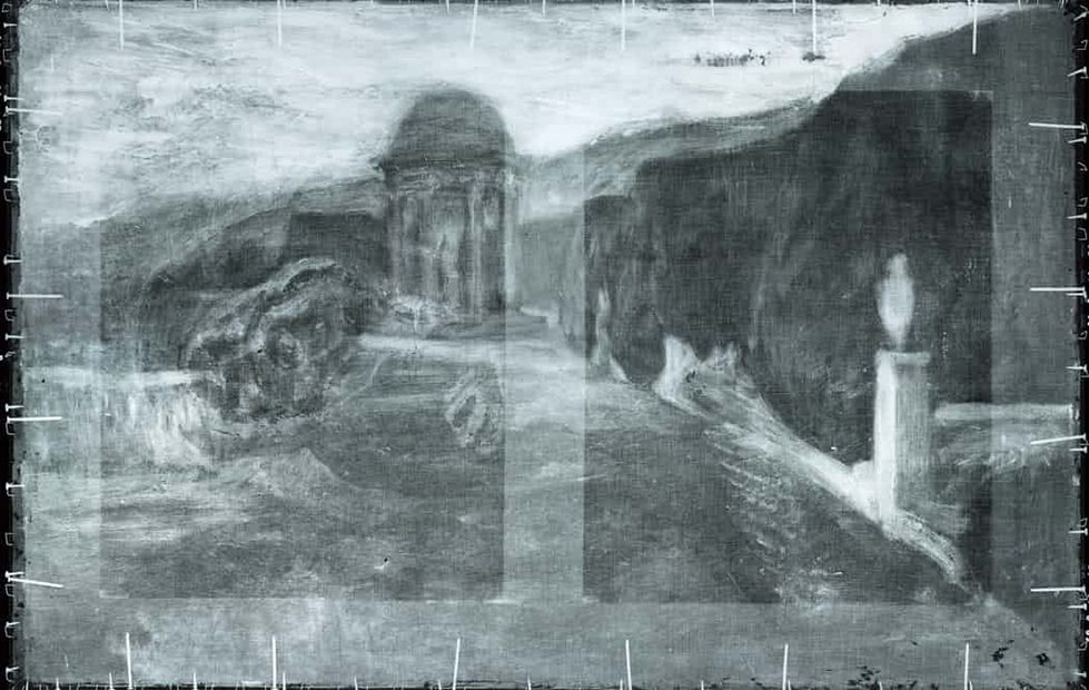 979x620 Picasso Painting X Ray Reveals Hidden Landscape Artwork - X Ray Painting