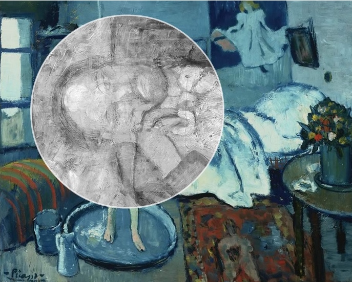687x551 X Ray Paintings Reveal Surprising Stories In Famous Artwork - X Ray Painting