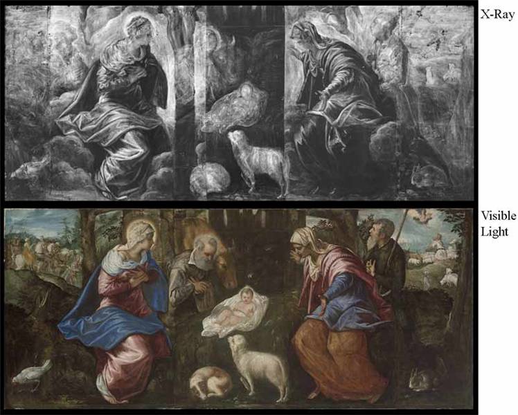 748x600 X Ray Reveals Secrets Of Tintoretto Painting - X Ray Painting