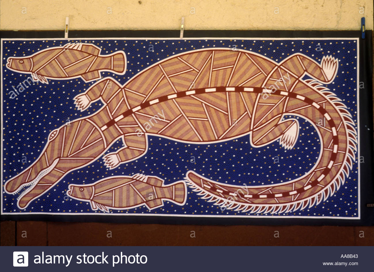 1300x945 Australian Aboriginal Art X Ray Painting Stock Photo 691011 - X Ray Painting