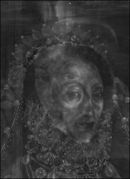 264x362 Hidden Unseen Paintings Beneath Tudor Portraits - X Ray Painting