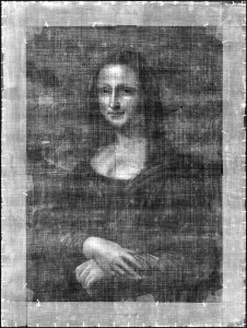 226x300 Mona Lisa's Face X Ray Two Views - X Ray Painting