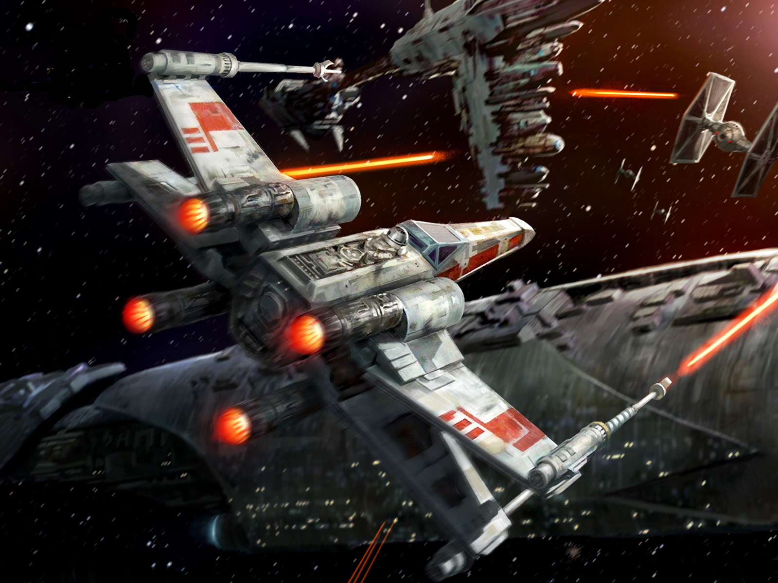 1600x1200 X Wing (Painting) Wookieepedia Fandom Powered By Wikia - X Wing Painting
