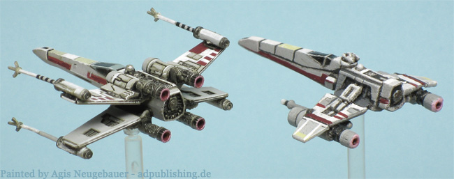 650x257 X Wing Repaint And Paint - X Wing Painting