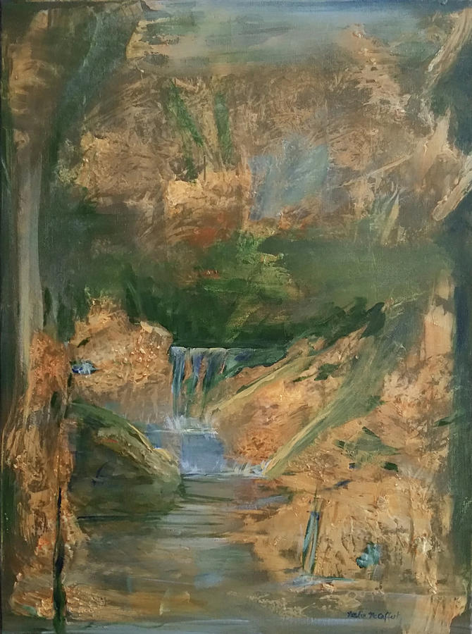 670x900 Xanadu Painting By Leslie Mccafferty - Xanadu Painting