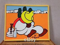 250x187 Too Much Tequila Xavier Cugat Oil Based O Framed Painting - Xavier Cugat Painting