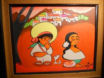 400x300 Xavier Cugat Painting Lot 6 Paintings - Xavier Cugat Painting