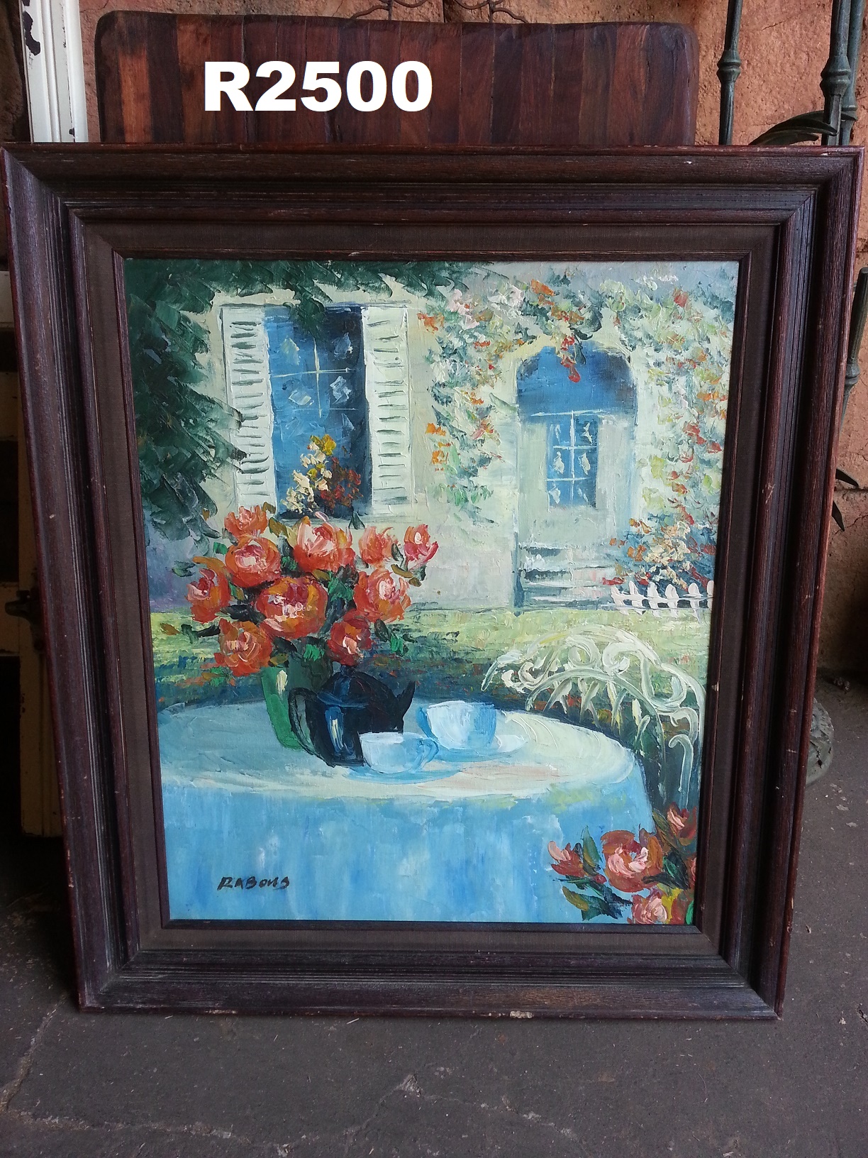 1224x1632 Original Xavier Rabous Oil Painting (660x 765) Junk Mail - Xavier Painting