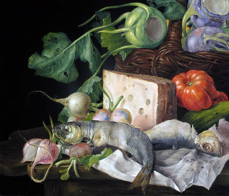 463x397 Franz Xavier Petter - Xavier Painting