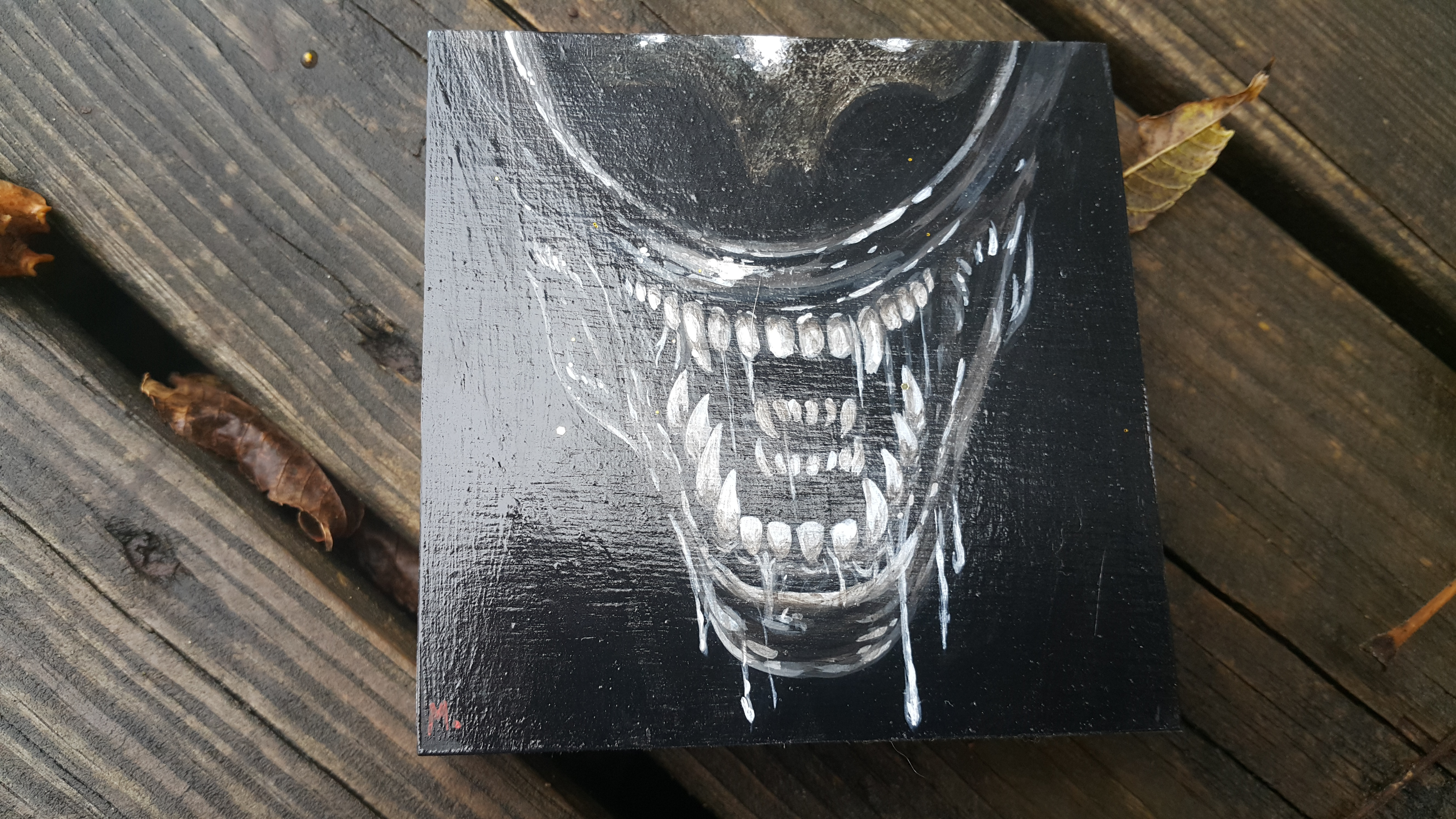 5312x2988 Just Received A Commissioned Painting I Had Done Of A Xenomorph - Xenomorph Painting