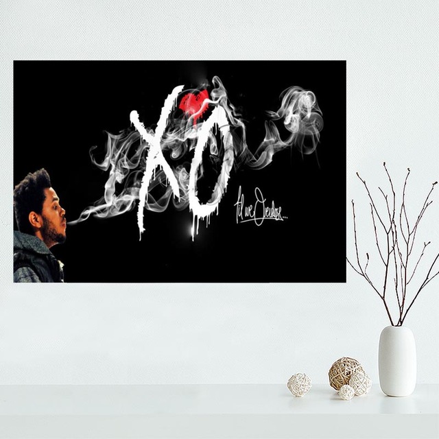 640x640 New Arrival Custom The Weeknd Canvas Poster Home Decoration Wall - Xo Painting