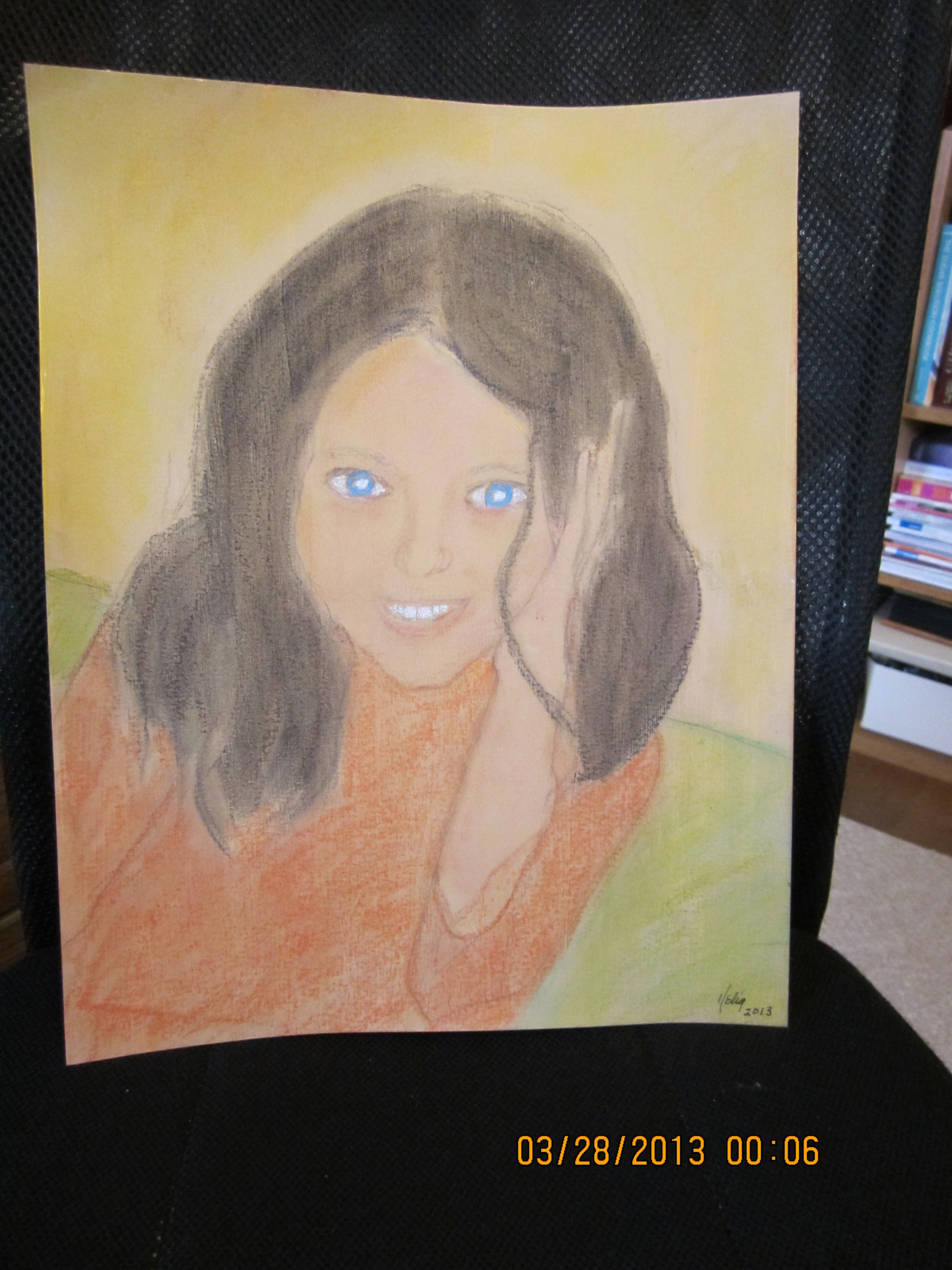 3000x4000 A Portrait Of Sophia. My First Painting Ever. Xo Some Of My - Xo Painting