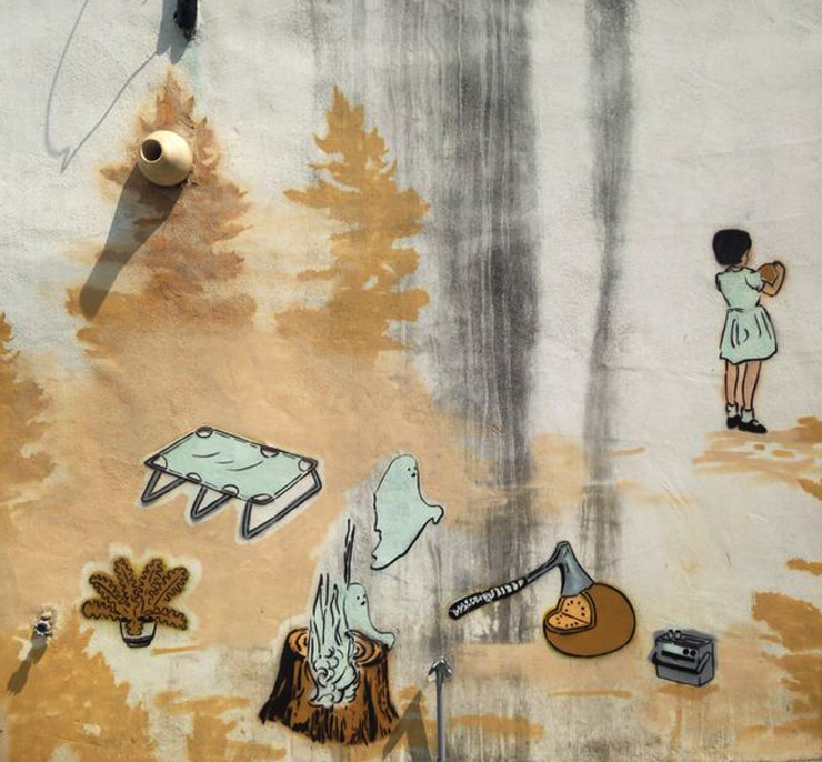 740x686 X O And Amanda Marie Go To Philadelphia Brooklyn Street Art - Xo Painting