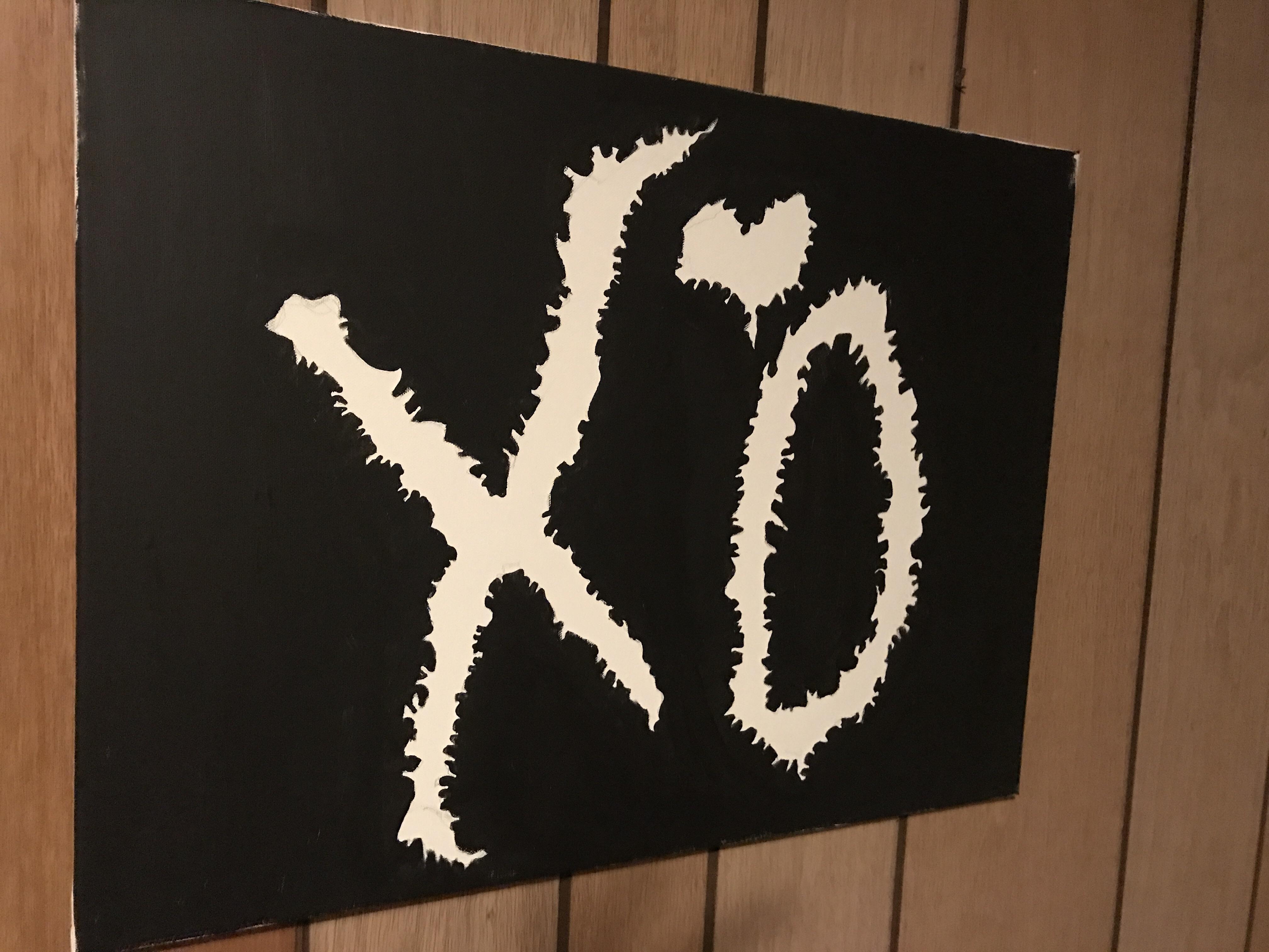 4032x3024 Finished Up This Xo Painting Theweeknd - Xo Painting
