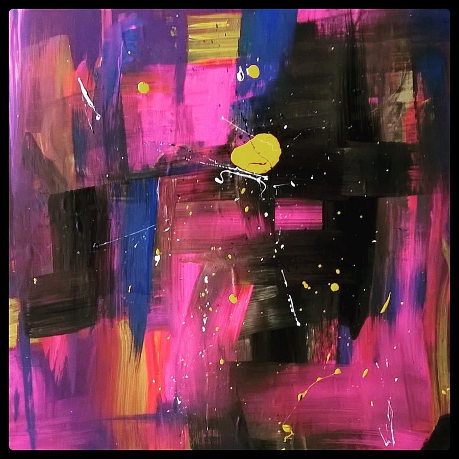900x900 Frustration Painting By Kariz Xo - Xo Painting