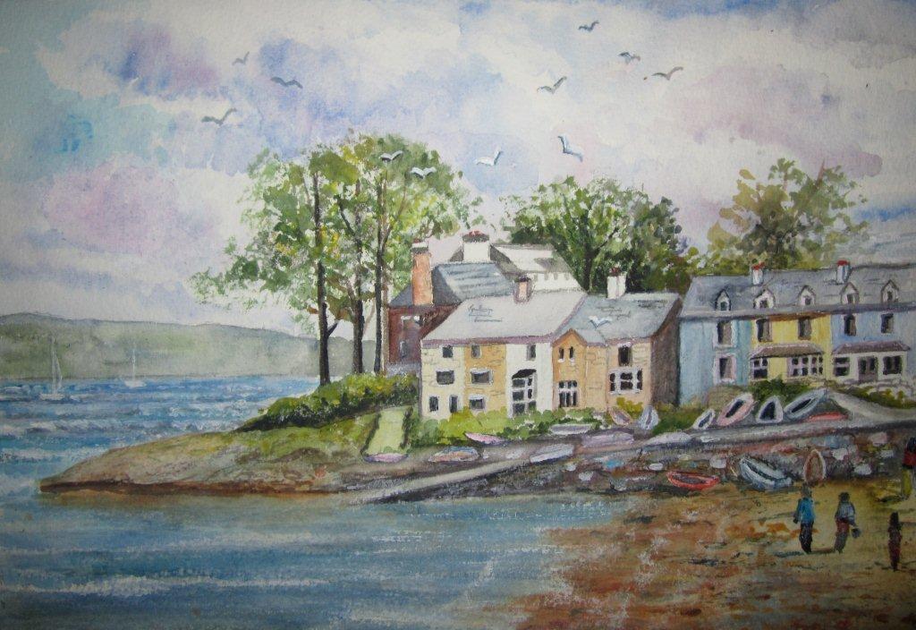 1024x704 Oil Paintings Of North Wales Seascape North Wales Seascapes Oil - Y Painting