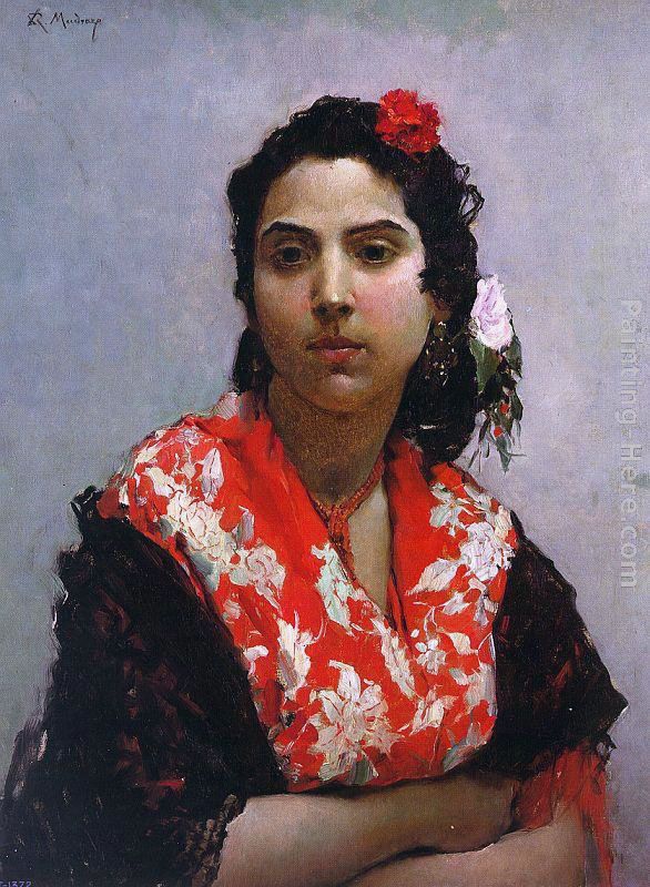 586x800 Raimundo De Madrazo Y Garreta A Gypsy Art Painting For Sale - Y Painting