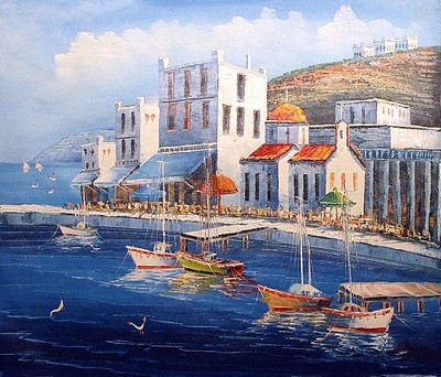 400x342 Yacht Painting, A Unknown Artist Paintings Reproduction, We Never - Yacht Painting