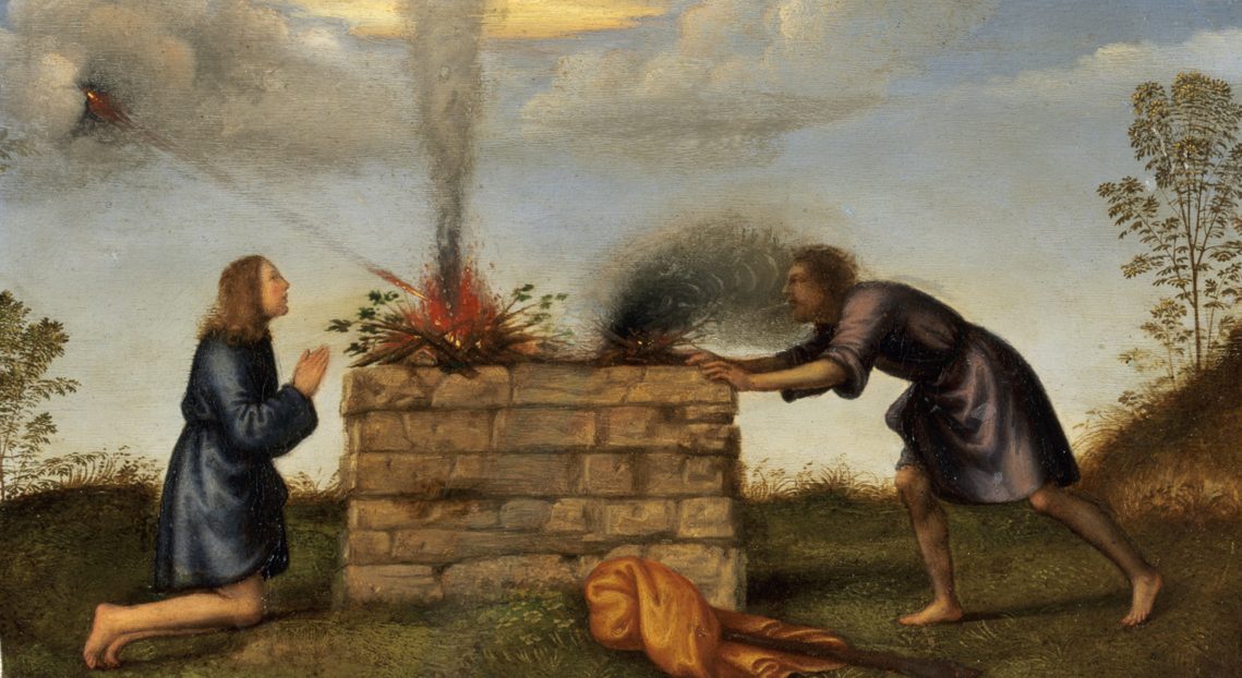 1139x622 Upon The Altar Of Yahweh - Yahweh Painting