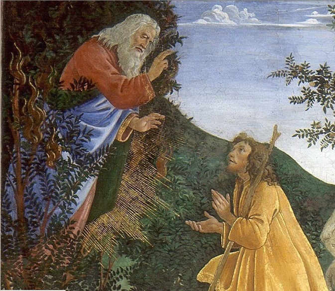 673x585 Botticelli In The Sistine Chapel The Best Artists - Yahweh Painting